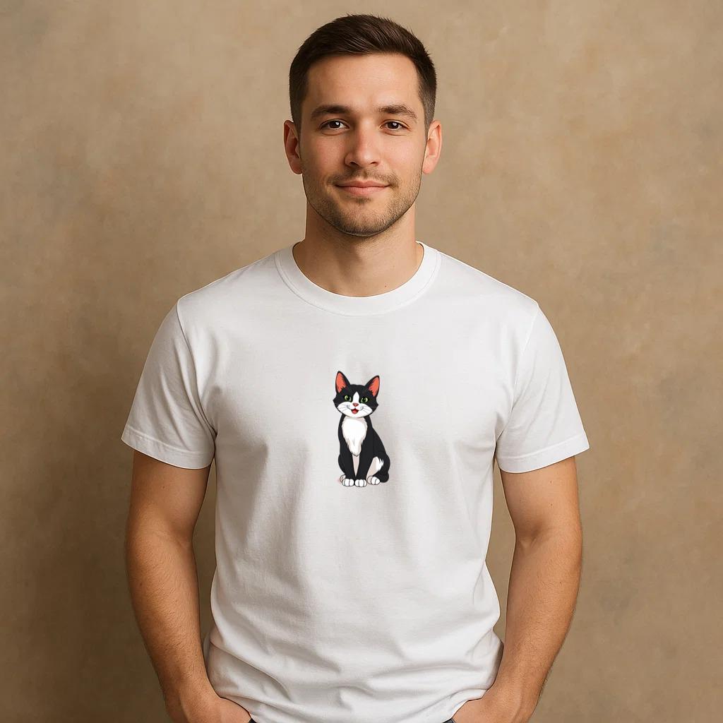 Cat Adorable Bold T-Shirt