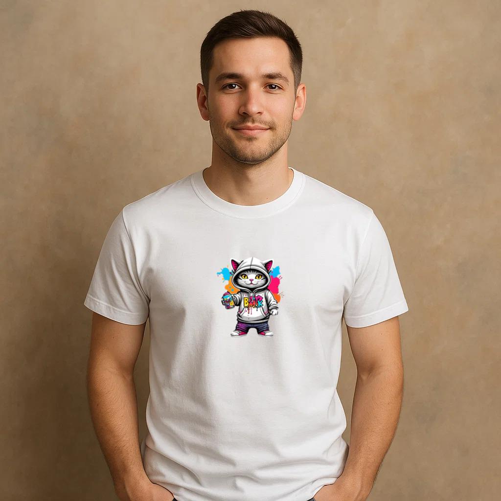 Cat Adorable Pastel T-Shirt