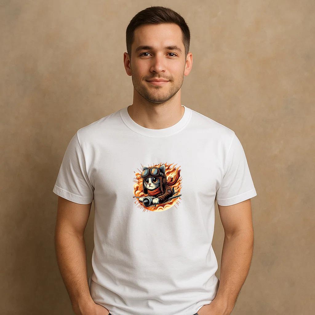 Cat Bright Pastel T-Shirt