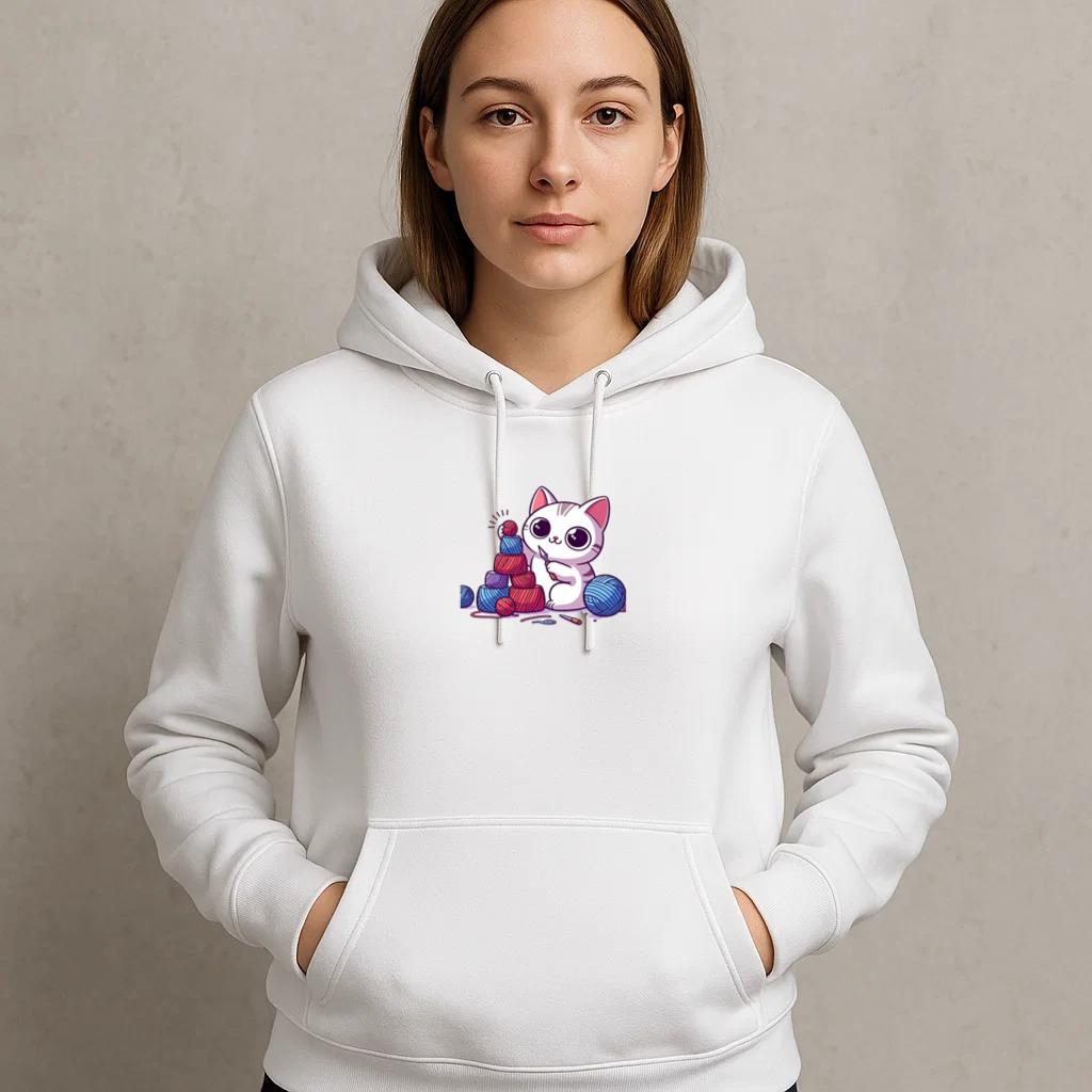 Cat Cozy Natural Hoodie