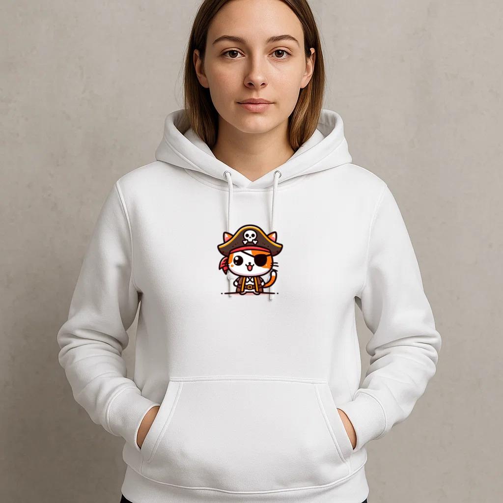 Cat Delightful Bold Hoodie